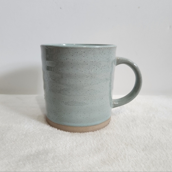 Other - Ceramic Stoneware Glazed Speckled Duck Egg Blue Coffee Cup Mug XL 20 Oz